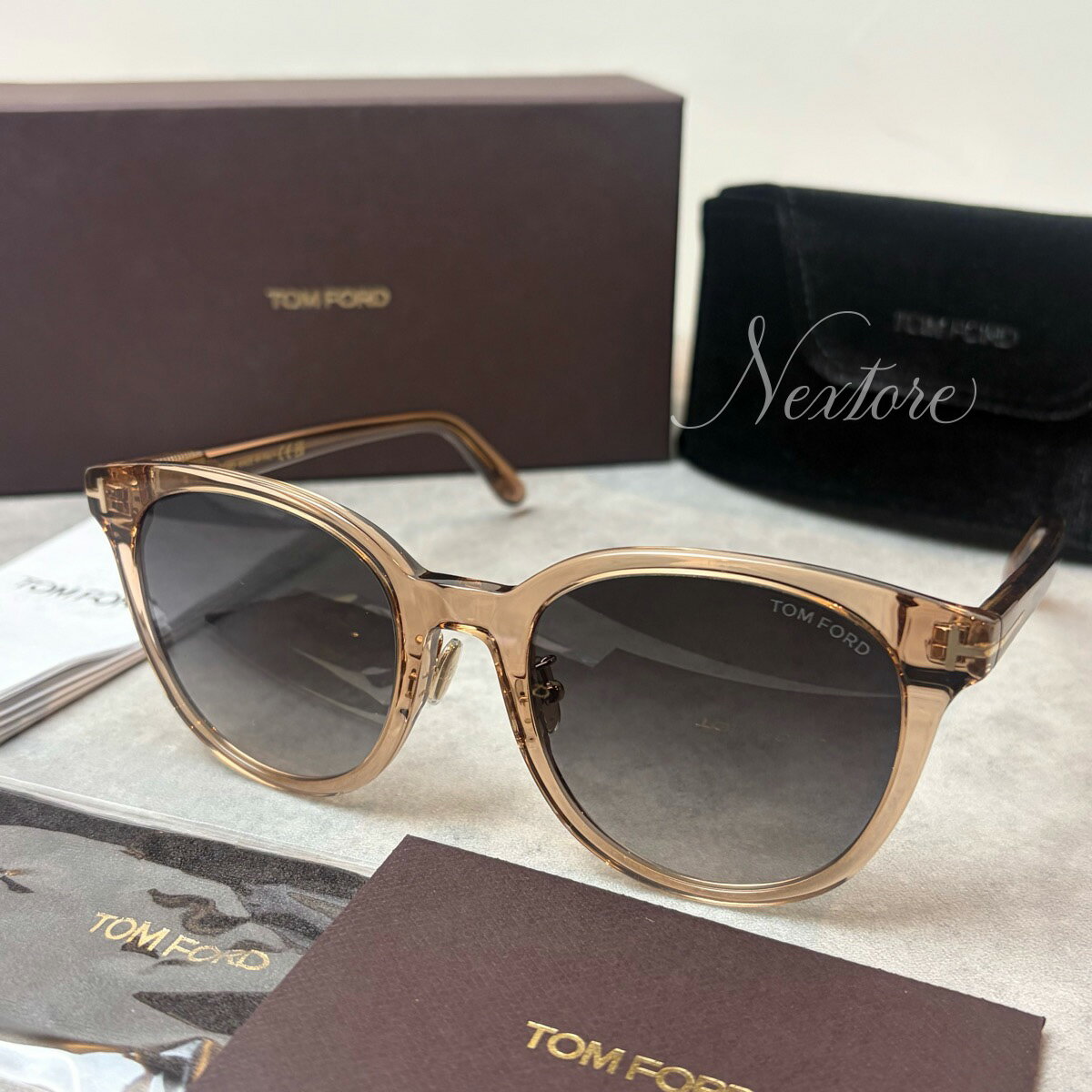 Rakuten - 【並行輸入品】【正規品・新品 箱付き】TOMFORD トムフォード TF1133K FT1133K 45B イタリア製 サングラス メガネ 眼鏡 メンズ レディース TOM FORD トム フォード 伊達メガネ ビジネス 普段使い おしゃれ プレゼント ギフト 送料無料