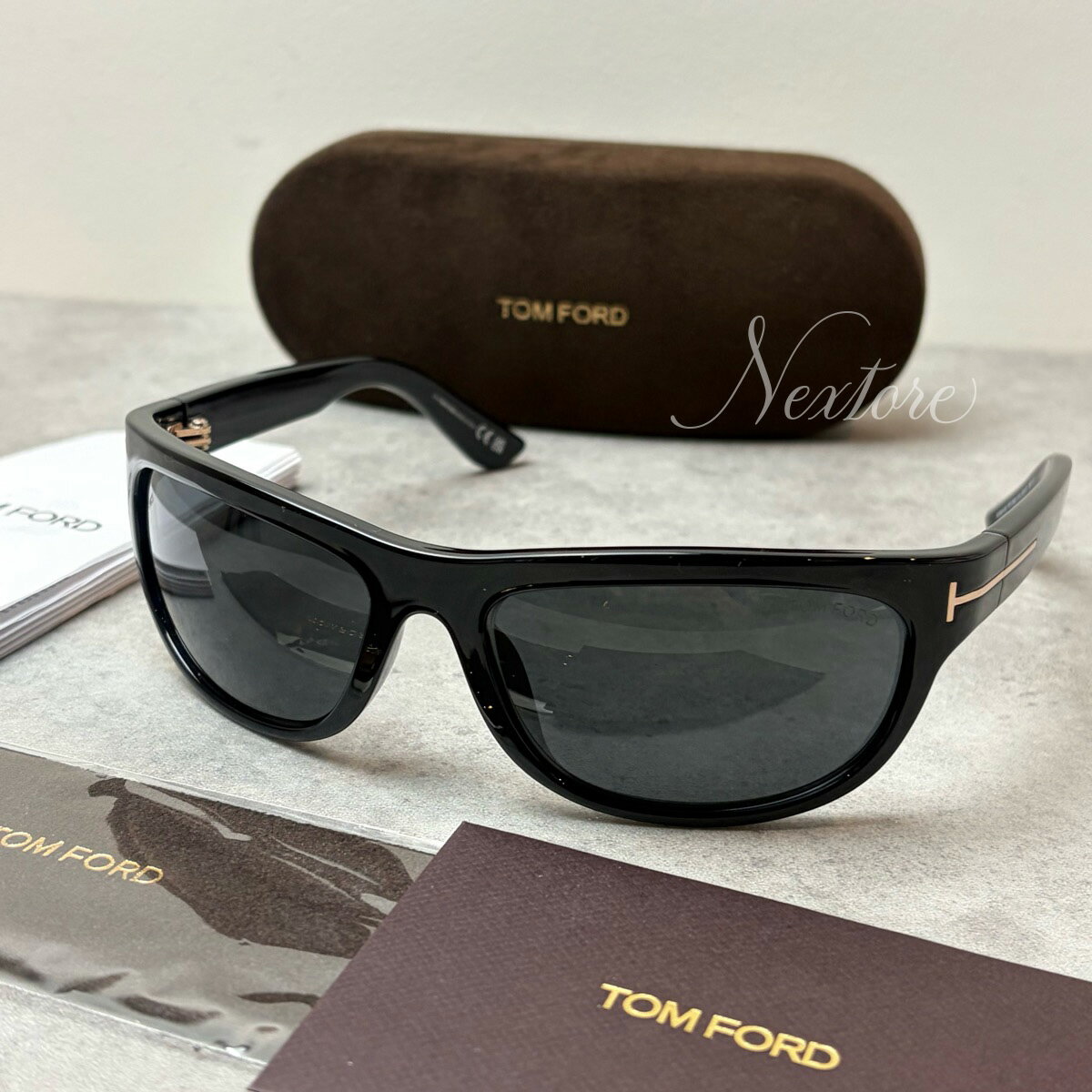 乐天商城 - 【楽天スーパーSALE ポイント5倍】 【並行輸入品】【正規品・新品】TOMFORD トムフォード TF1363 FT1363 01A ANDERS-02 イタリア製 サングラス メガネ 眼鏡 メンズ レディース TOM FORD トム フォード ラップ