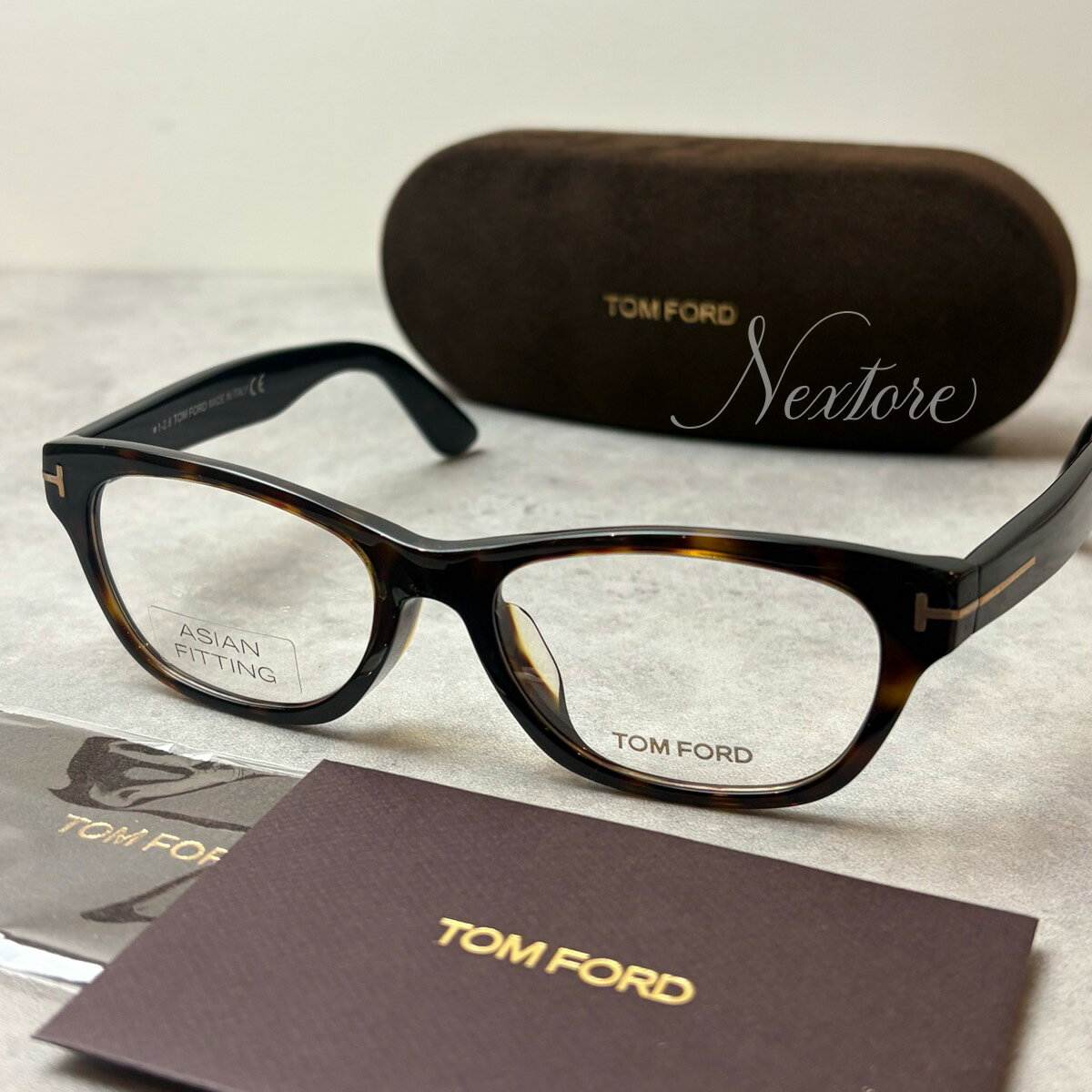 【並行輸入品】【正規品・新品】TOMFORD トムフォード TF5425F FT5425F 052 イタリア製 サングラス メガネ 眼鏡 メンズ レディース TOM FORD トム フォード アジアンフィット 伊達メガネ ビジネス 普段使い おしゃれ プレゼント ギフト クリスマス 送料無料