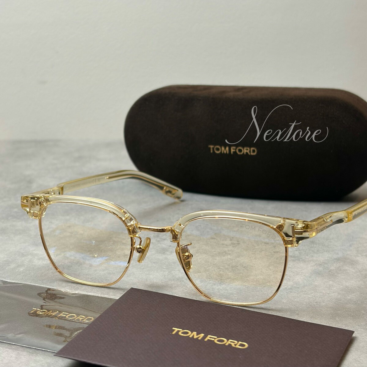 Sunglasses - 【並行輸入品】【正規品・新品】TOMFORD トムフォード TF5932DB FT5932DB 039 イタリア製 サングラス メガネ 眼鏡 メンズ レディース TOM FORD トム フォード アジアンフィット 伊達メガネ ビジネス 普段使い おしゃれ プレゼント ギフト クリスマス 送料無料