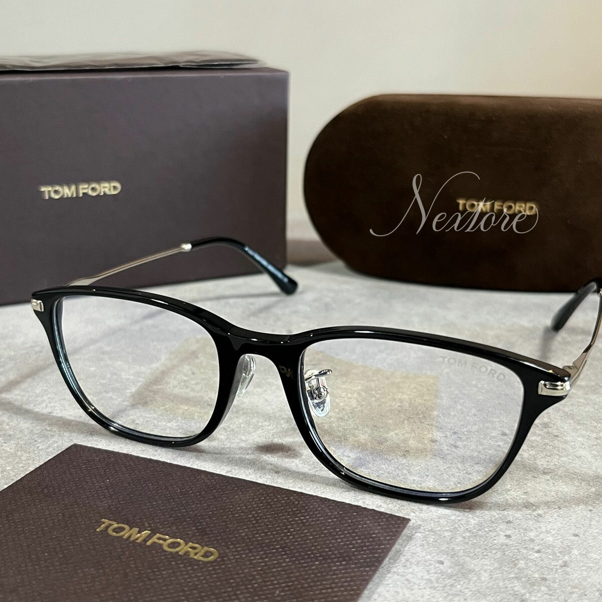 TOMFORD トムフォード TF5715db FT5715db 001イタリア製 サングラス メガネ 眼鏡 メンズ レディース TOM FORD トム フォード 伊達メガネ ビジネス 普段使い おしゃれ プレゼント ギフト 並行輸入品 クリスマス