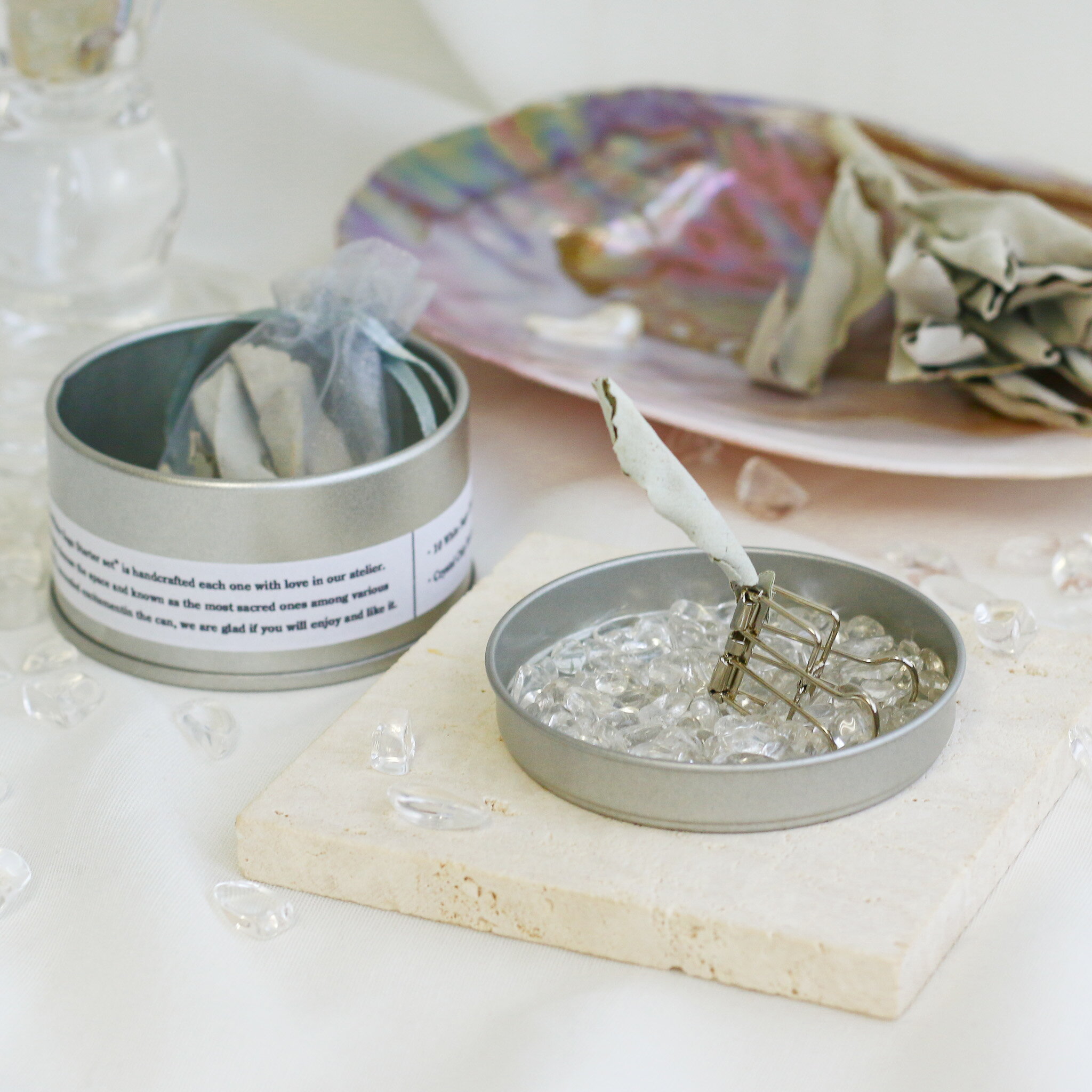 Rakuten - G:Land グランド Deep Cleanse White Sage Starter set ホワイトセージ 浄化 リフレッシュ 聖なるハーブ 天然のアロマ アロマ ルームフレグランス 香り