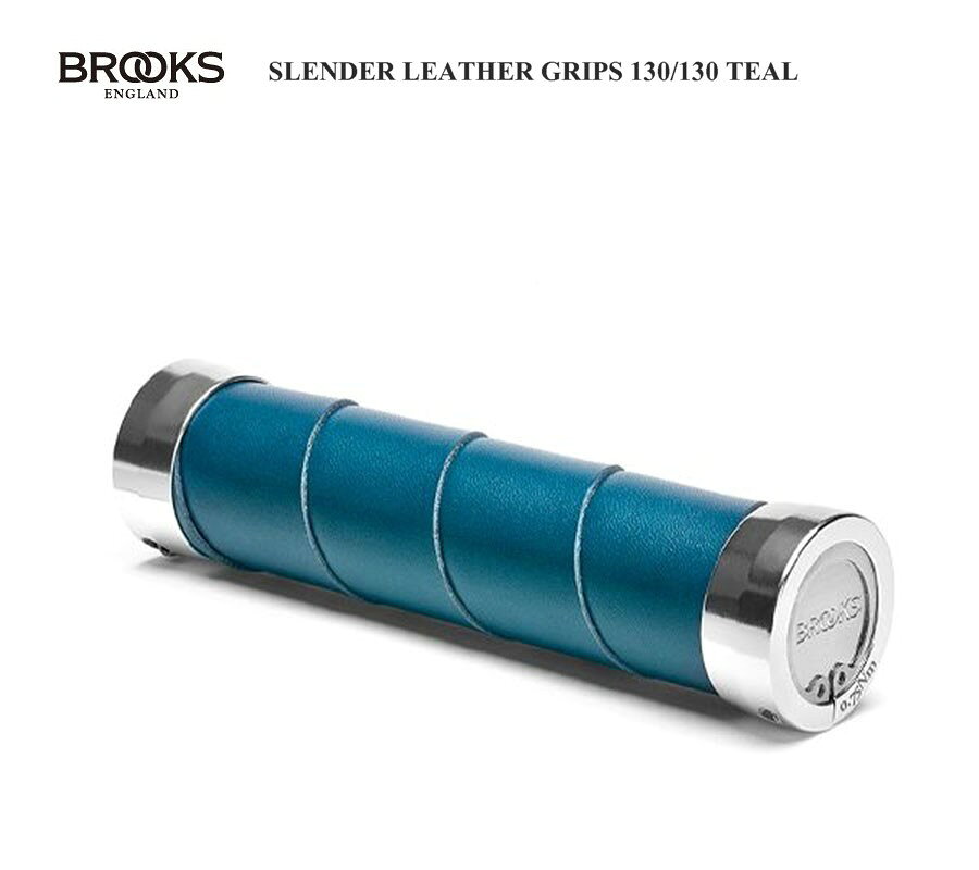 BROOKS(ブルックス) SLENDER LEATHER GRIPS 130/130 TEAL