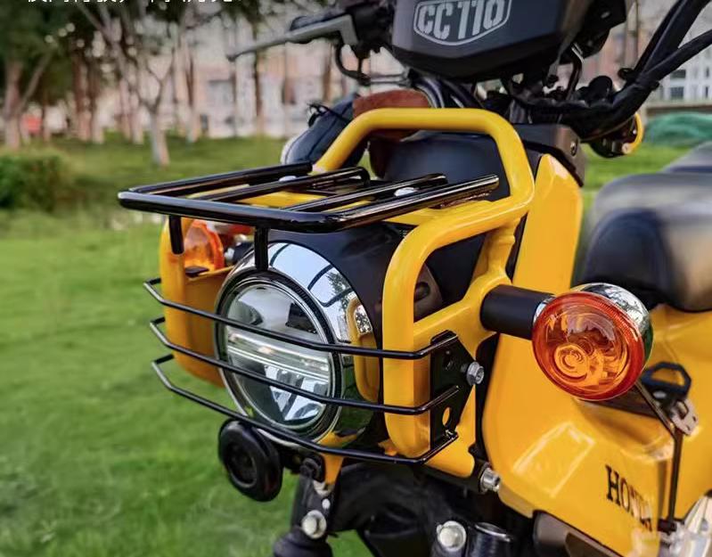 クロスカブ CC110 ヘッドライトガード 保護カバー カブ外装パーツ ヘッドライトストーンガード プロテクターグリルカバー カッコイイ オートバイパーツ スーパーカブ