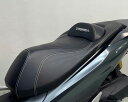 PCX160 2025 シート ホンダ PCX シート ローダウン カスタム クッション バックレスト付き シート下げ バイク ブラック 純正交換【取り寄せ】