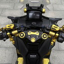 ホンダ PCX160 PCX125 ADV350 ADV160 アッパー ブレーキ ポンプ カバー バイク用品 アルミニウム おしゃれ ドレスアップ カスタム パーツ アクセサリー 【取り寄せ】