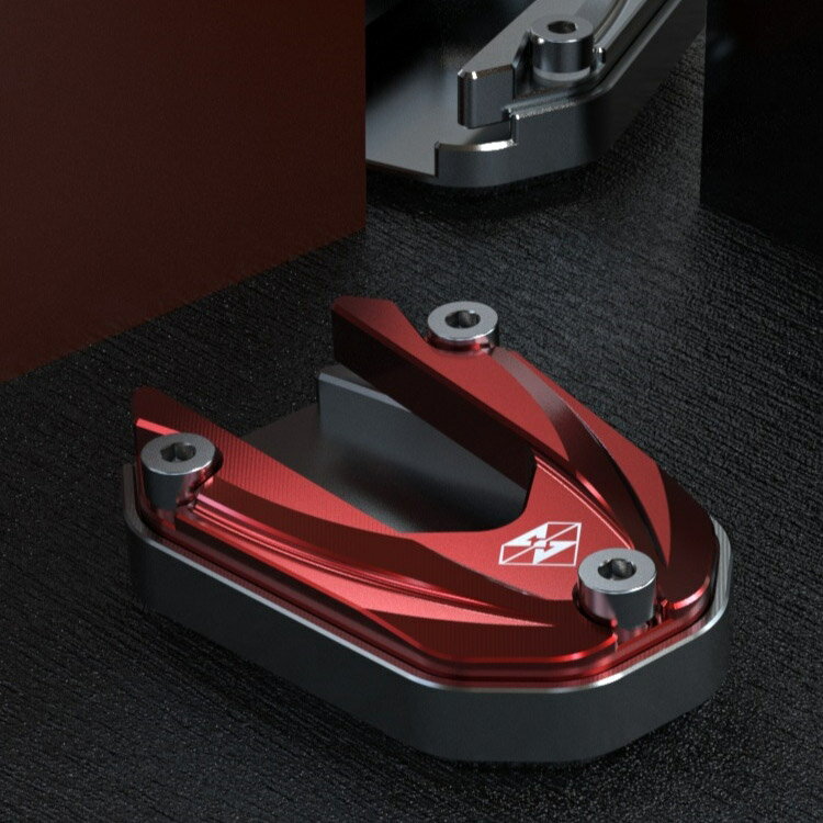 ホンダ レブル250 レブル500 サイドスタンド 拡大器 増設 アルミニウム キックスタンド パッドサポートキックスタンドキック パッド サイドスタンディングマット【取り寄せ】