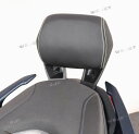 ヤマハ XMAX300 2025年式 バックレスト 背もたれ シーシーバー リアキャリア 背もたれ 増設リアシート ブラック 丈夫 一体感 レザー 疲労軽減 外装 CUSHION リア席 パーツ アクセサリー【取り寄せ】