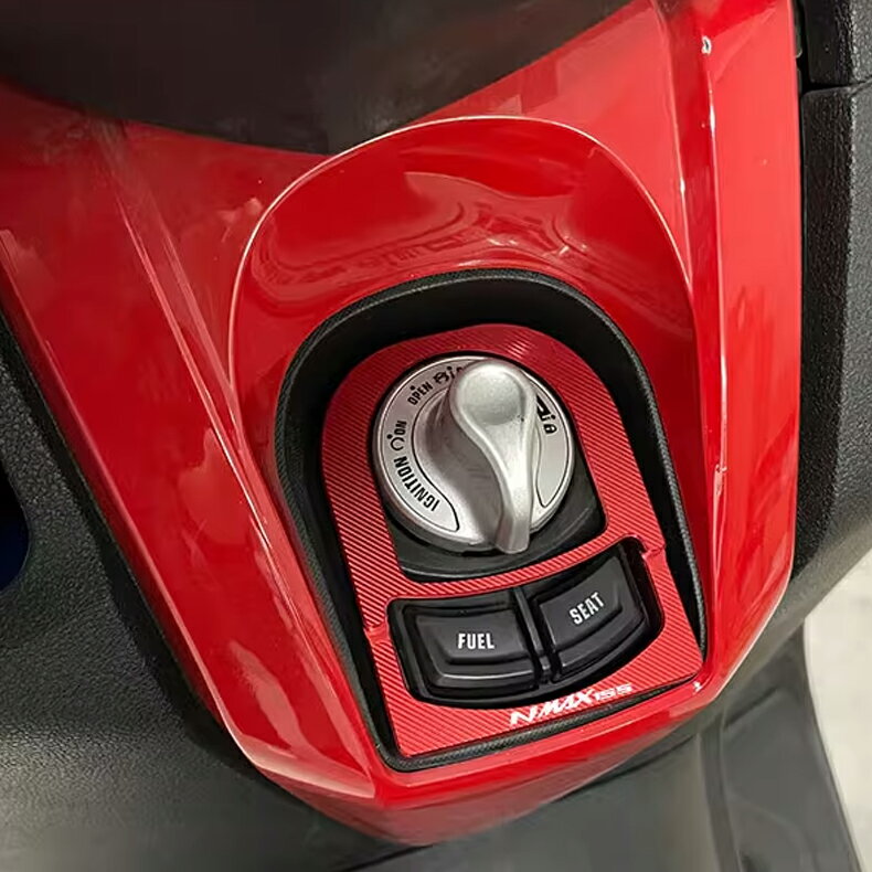NMAX155 キー パネルカバー キーカバー キーシリンダーカバー エートップ ビーズ保護スイッチ アルミニ..