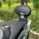 PCX160 バックレスト 2022~2025年式 背もたれ シーシーバー リアキャリア 背もたれ 増設リアシート ブラック 丈夫 一体感 レザー 疲労軽減 外装 CUSHION リア席 パーツ アクセサリー【取り寄せ】