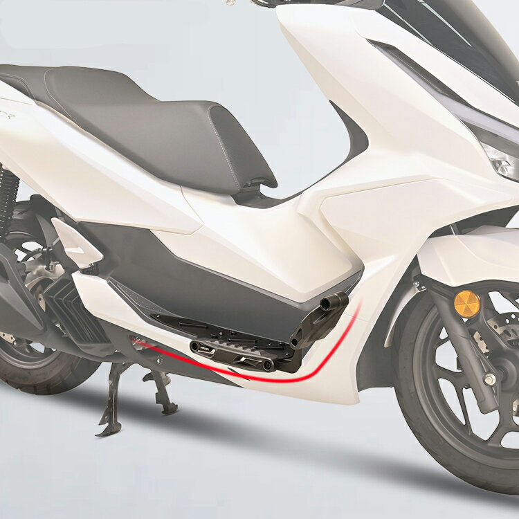 ホンダ PCX160 2025 フロアマット アンダーフレームキット スポットランプステー 3WAY 左右セット 純正..