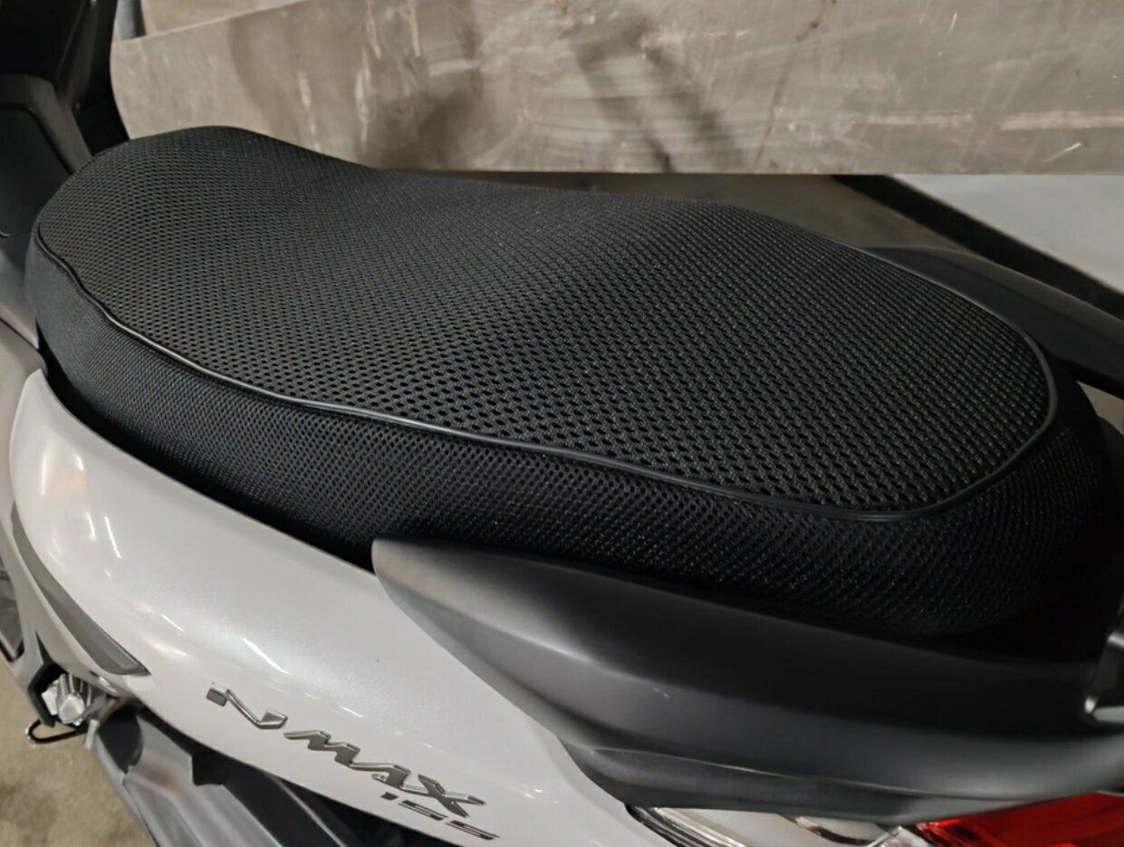 ヤマハ NMAX155 メッシュ シートカバー プロテクター シート 保護 カバー ドレスアップ ホンダ純正シート対応 レザー ブラック 増設シートカバー YAMAHA 取寄せ