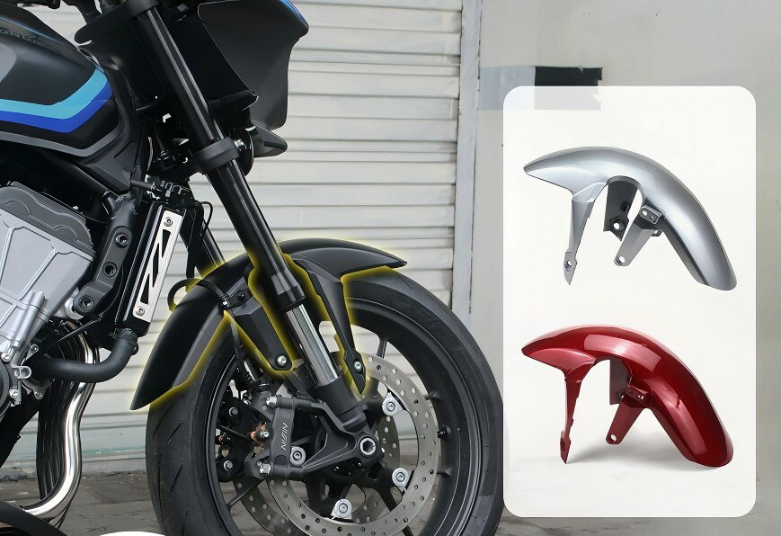楽天市場】cb400sf フロント フェンダー カーボンの通販