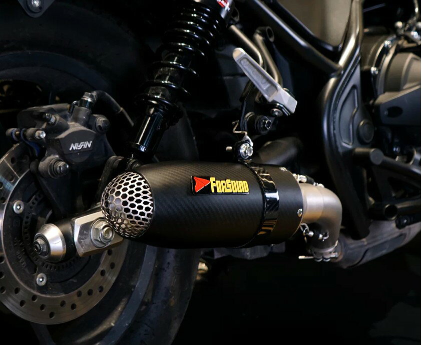 楽天市場】レブル250 メガホンマフラーの通販