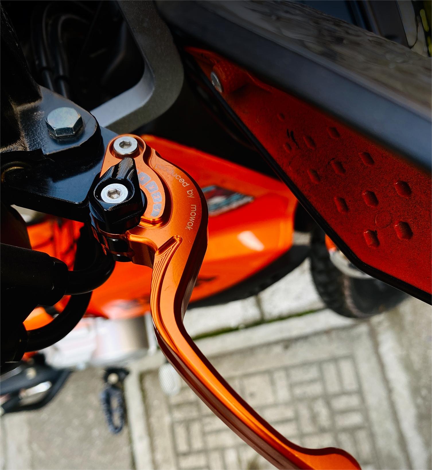 ホンダ クロスカブ ハンドルブレーキ CC110 ハンドル バーブレーキ 右ブレーキレバー用 右側 6色選択 調節機能 多色選択 プレミアムタイプ パープル ハンドル バーブレーキ 取寄せ