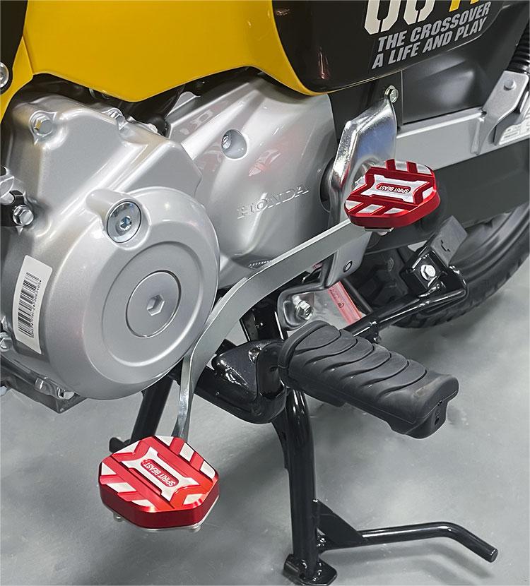 スーパーカブ クロスカブ ハンターカブ 2020 2021 2022 2023 2024 シフトペダルカバー ブレーキペダルカバー ブレーキペダル ビッグ 滑り止め シフトパッド 滑り止めペダル 多色選択 アルミニウム