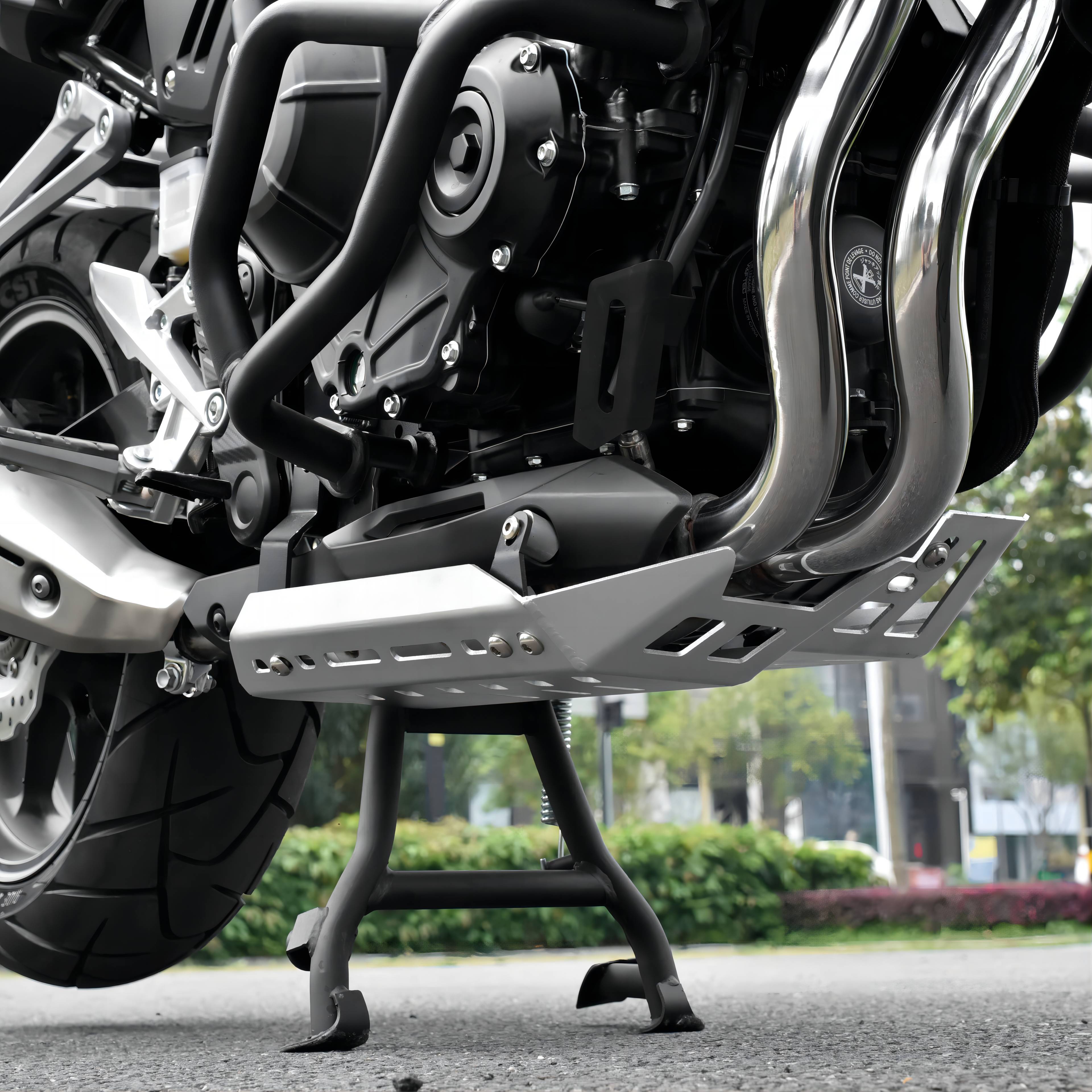 ホンダ NX400 エンジンガード エンジンプロテクター オフロード バイク用品 カスタム パーツ ドレスアップ クラッシュプロテクター スライダーガード 取寄せ
