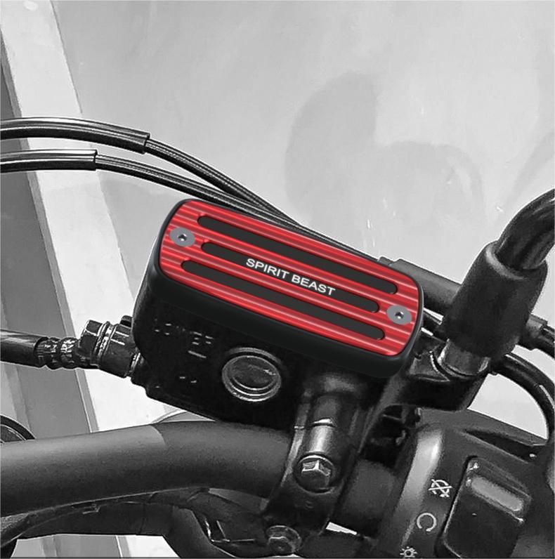 ホンダ レブル250 NX400 CB400 アッパー ブレーキ ポンプ カバー バイク用品 アルミニウム おしゃれ ドレスアップ カスタム パーツ アクセサリー 取寄せ