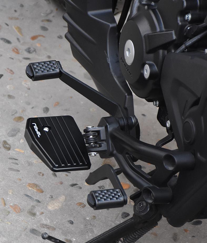 ホンダ レブル250 レブル500 サイドスタンド 拡大器 増設 アルミニウム キックスタンド パッドサポート キックスタンドキック パッド 各色選択 取寄せ