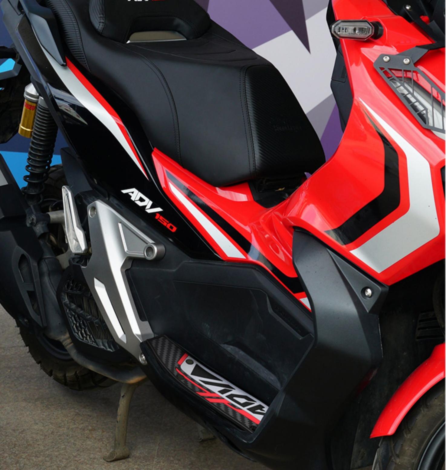 ホンダ ADV160 フロアマット 純正交換 ステップボード フロアボード ゴムマット 各色選択 カーボン調 ..