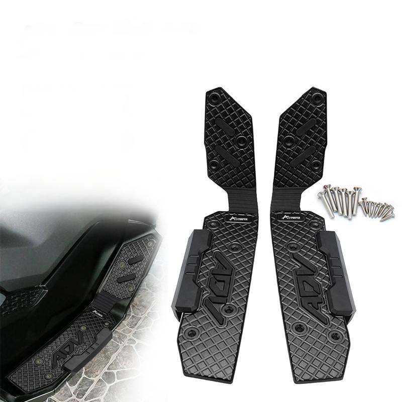 ホンダ ADV160 フロアマット 純正交換 ステップボード フロアボード アルミニウム ゴムマット アンダー..