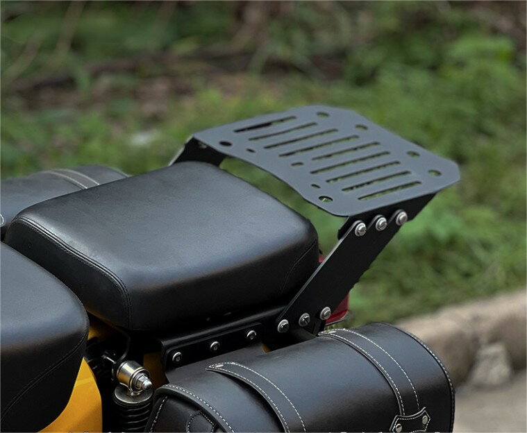ホンダ スーパーカブ クロスカブ リアキャリア 50 110 折り畳み バイク用キャリア サイドキャリア トッ..