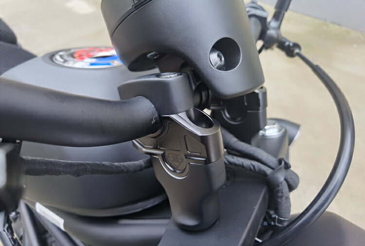 ホンダ レブル 250 500 ハンドルポスト 45MMアップ 30MMアップ バーハンドルキット アップ ハンドルアップ カスタムパーツ アルミニウム合金 取り寄せ