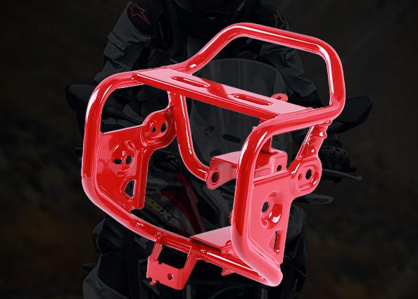 CL1160 ATV 四輪バギー 中華トライク 46φ 汎用 リフレクター 赤 定形外