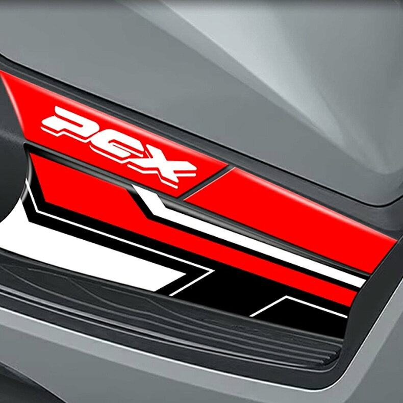 ホンダ PCX160 2025~2026 年始 ゲルステッカー ペダルサイドステッカー 3D樹脂ステッカー 保護フット ペダルサイドステッカー デカール 3Dペダルステッカー 防水 傷防止 バイク保護ステッカー 足元部分の装飾と保護