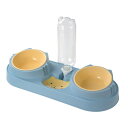 猫 えさ ペットボウル ペット碗 自動給水 吸水器 猫皿 猫用ペットボウル スタンドセット猫首保護 15°傾斜 犬 猫餌皿 犬餌皿 餌入れ 小型犬猫