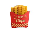 【送料無料】2個セット フードクリップ フライドポテト マグネット付 酸化防止 軽食保存 袋止めクリップ 食材保ち 袋密封 キッチンクリップ 冷蔵庫袋クリップ ...