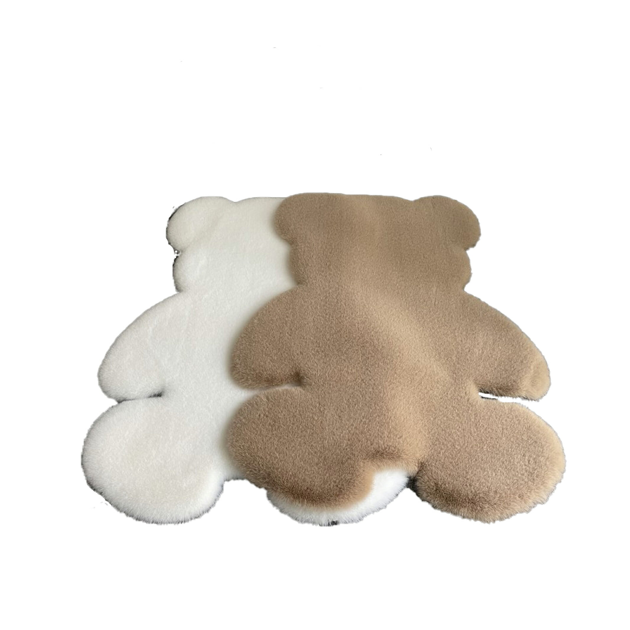 ラグ おしゃれ カーペット 可愛い かわいい 熊 ベア ソファーカバー マルチラグ マット 韓国 インテリア 室内マット 玄関 アンティーク SNS映え 韓国雑貨