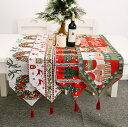 テーブルランナー クリスマス 飾り 180*35 cm 亜麻 白い背景 クリスマス パーティー テーブル 食卓 飾り おしゃれ デコレーション 断熱 防汚 部屋 インテリア お店 暖炉の装飾