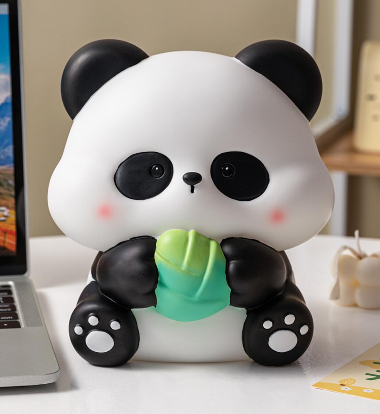 貯金箱 コイン パンダ トイボックス おもちゃ ビニール 雑貨 壊れない かわいい お...