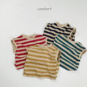 子供服 女の子 男の子 ノースリーブ トップス tシャツ 夏 丸首 ストライプ ランニングシャツ タンクトップ キッズ 男女兼用 スポーツ インナー キャミソール ベビー 肌着 可愛い おしゃれ 普段着 カジュアル 通学 通園 部屋着