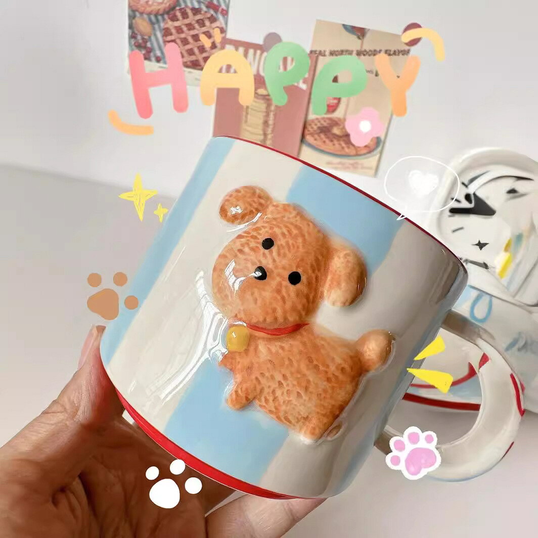 マグカップ お皿 陶磁器 食器 ギフトセット 絵付け 手作り 食洗機対応 電子レンジ...