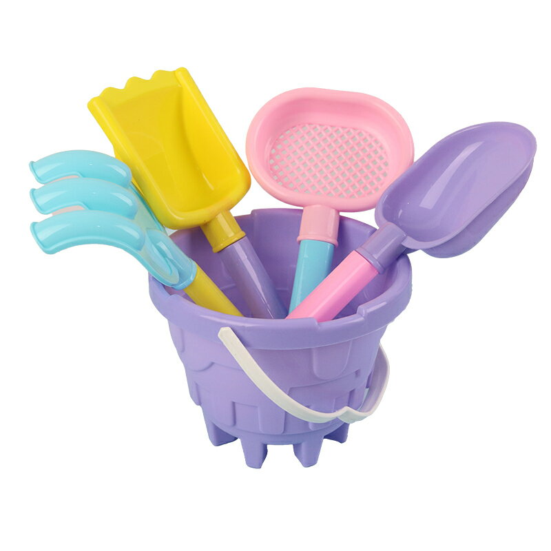 砂場セット砂遊びおもちゃ 水遊び 砂場遊びセット 砂型 バケツ シャベル 砂かき 5点セット 子供用 カラフル アウトドア遊び 海水浴 川遊び ビーチ遊び