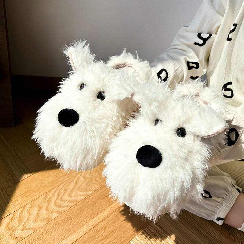 スリッパ あったか もこもこ スリッパ 冬 可愛い 犬柄 レディース メンズ 室内履き 冬用スリッパ あったか 防寒 洗える