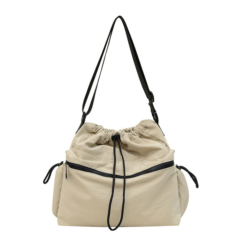 トートバッグ 巾着 レディース 大容量 ショルダーバッグメンズ 旅行用 通勤通学 内側ポケットあり