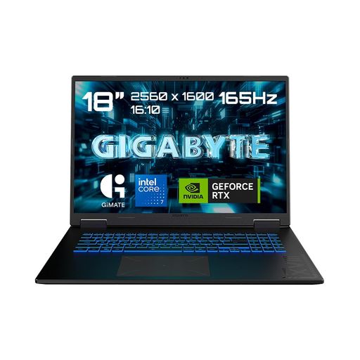 GIGABYTE ゲーミングノートPC GAMING A18 PRO DYJG3JPBC4JH 18インチ 165Hz | Core 7 240H | GeForce RTX5080 | メモリ 32GB | SSD 1TB | 英字キーボード |