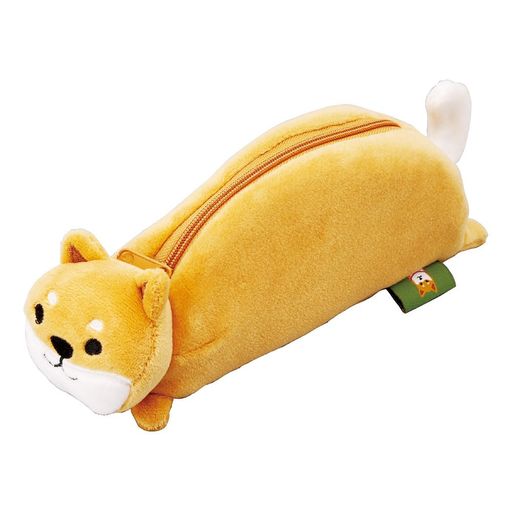 フレンズ・ヒル ぬいぐるみメガネケース モチモチしばたさん ファスナー開閉 ホルダー付き