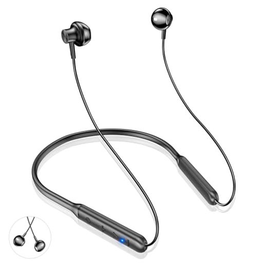 【2025新登場ネックバンドイヤホン◎38時間連続再生◎イヤホンBluetooth】ネックバンドワイヤレスイヤホンBluetooth5.3技術ブルートゥースイヤホンCVC8.0ノイズキャンセリングイヤホンType-C急速…