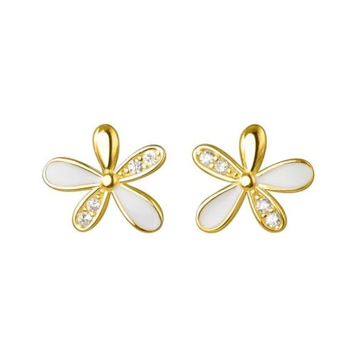【925シルバーの素材】花ピアスレディース全体は925シルバーを使用して作ったもので、金属アレルギー対応で市販のサージカルステンレス製のピアスより高級感と金属光沢があり、ピアスの表面には925の刻印があり、錆びにくくてサイズが小さいため寝る時にセカンドピアスとしてつけっぱなししてもより安全な一品で肌トラブルが気になる方にも気軽にお使いいただけます。 【多様なシーンでも活躍】普段使いはもちろん、会社や職場などのお仕事でのビジネスシーンやパーティー、結婚式やお呼ばれなど様々なシーンで活躍します。 【シンプルながらオシャレなデザイン】 シンプルな18金のゴールドメッキにジルコンと花型のデザインながらもおしゃれでかわいいラウンドの肌に優しい925シルバーのジュエル花ピアスレディースです。さまざまなファッションに相性が良く、さりげないエレガントとオシャレを演出します。 【ピアスポッチ付き、特別な日の贈り物に最適】 誕生日、クリスマス、バレンタインデー、母の日、父の日、卒業祝い、結婚祝い、成人祝いなどの特別な日のギフトに最適です。大切な人へのプレゼントにオススメです。