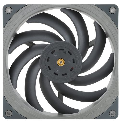 ThermalrightTL-B14CPUファン高性能クーラーファン1500RPM、4ピンPWM冷却ファン(140mm、ブラック)