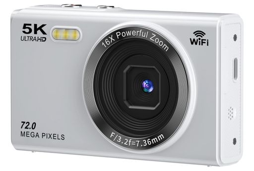 YULINJIA デジタルカメラ 5K デジカメ スマホに送れる WIFI転送機能 7200万画素  ...