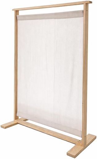 TUIYIDUOパーテーション間仕切りおしゃれ室内用ついたて目隠し屏風自立式木製幅106cm約16kgナチュラル..