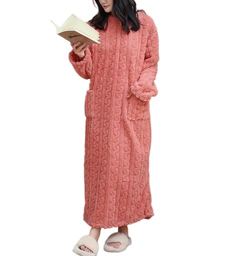 [セクションDAYCLOTH無限Daycloth]着る毛布レディースメンズ体型カバーふわふわルームウェアワンピースポケット付き着丈130CM可愛い暖かいロング丈伸縮性ゆったり冬服室内服部屋着男女兼用