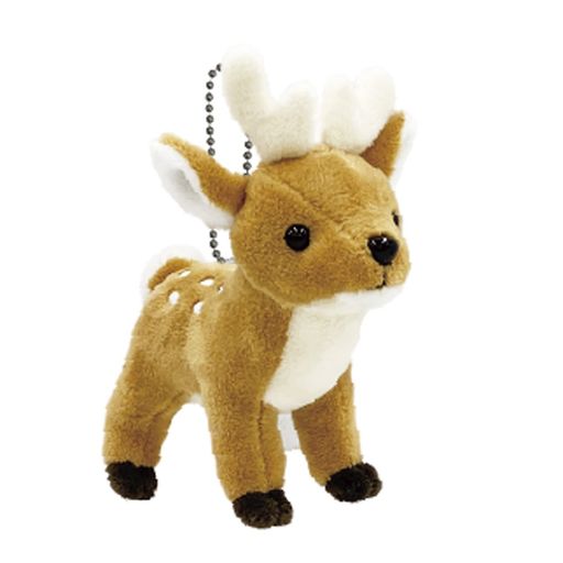 キュート販売 ぬいぐるみ シカ マスコット N0128