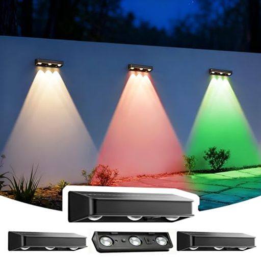 ガーデン 1.【2025年最新モデル】3灯珠でより明るく、洗練されたデザイン:進化した庭ライトソーラーの形です。2025年最新のソーラーライト屋外用は、尖端的な集光LEDチップと先進的な反射ミラー技術を採用し、広範囲を明るく照らす、広がる全夜照明を実現。高輝度LEDを3灯搭載し、よりパワフルな光量となった太陽光ledライト屋外です。スリムでモダンなデザインにアップデートされ、外構ライトソーラーとしてもお庭の景観を美しく引き立てます。 2.光センサー搭載&amp;10種類のカラーで楽しむ庭演出:ガーデンライトソーラーとしての機能性と演出性を兼ね備えました。光センサーにより、暗くなると自動で点灯。ワンタッチで切り替え可能な全10種類のカラーモードで、実用的な照明としてだけでなく、お好みのシーンに合わせてカラフルな雰囲気灯としてもお楽しみいただけます。夜の庭ライトソーラーとして、あなただけの特別な空間を演出します。 3.大容量バッテリー&amp;高出力ソーラーパネルで長時間点灯:長時間点灯を実現する太陽光ledライト屋外です。