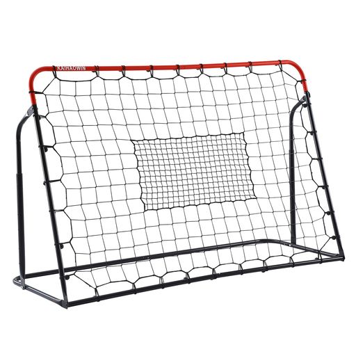 ◆製品仕様:サイズ:180 x 120 cm。本体パーツは折りたたみ式になって、スッキリと収納できます。注意:本品にはしばらく収納バッグついていません。 ◆効率的なリバウンド:プロフェッショナル仕様の弾力性の高いネット設計が施されており、ボールの反発力が抜群です。周囲の補強設計により安全性を最大限確保し、使用中の事故や怪我のリスクを低減します。 ◆耐久性&amp;耐衝撃:全天候型UPVC製ポールと錆びにくいアルミフレームです。また、メッシュの表面は丈夫なポリエステル、安定性が向上し、あらゆる年齢のプレイヤーに理想的なゴールとなります。 ◆室内/屋外兼用:プレゼントとして野球・サッカーを大好き者に適合します。室内、室外問わずどこでもご利用いただけます。公園、キャンプ、庭、学校などで子どもと野球を練習することができます。 ◆多くの用途におすすめ:野球、サッカー、ミニサッカーなどの練習用ゴール。自主練、リフティング練習、シュート練習。トレーニング、部活動、サッカークラブ、少年団、備品。卒業・卒団記念品。誕生日、クリスマスプレゼントとしても最適です。